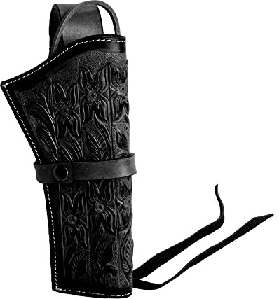 Hulara Leather Western Gun Holster Heritage 22 Holster .38 .44 .45 .357 .358 Cowboy Holsters for Revolvers 4 to 8 Approx Heritage Rough Rider Leather Holster