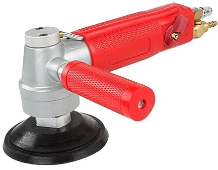 pulidor húmedo por aire, Amoladora neumática de chorro de agua de 3 pulgadas/4 pulgadas, pulidora de aire for suelo de piedra de Jade de mármol, lijadora, herramienta de pulido, 4300RPM ( Color : 1 ,