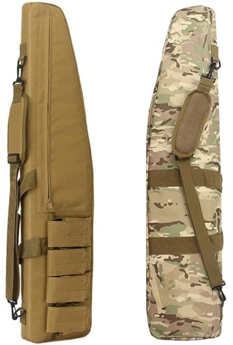 Taktische Gewehrtasche Langwaffen,Military War Game Taktische Waffentasche, Tragbare Jagdausrüstung Taktische75cm/100CM/120CM Waffentasche Mit Justierbarem Schultergurt A,100CM