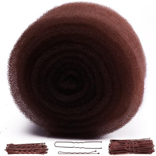 YGQQOY Hair Sponge for Updo,Hair Filler, Hair Donuts for Updos,Volume Hair Bumps Tool, Hair Padding,Dark Brown