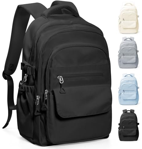 HYC00 School Bags for Teenage Girls Lightweight School Backpacks for Girls Backpack for School Secondary High School College Backpack Travel Work Rucksack for Women Waterproof Casual Daypacks