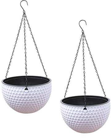TOYANDONA 2piezas Maceta Colgante De Plástico Unidades para Clorofito Diseño Elegante