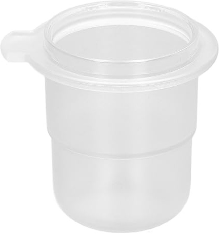 54mm Kaffee Dosierung Tasse Frosted Translucent PC Kaffee Messung Tasse für Espresso -Gelände präzise Dosierung Barista Tools Home Cafés Shops