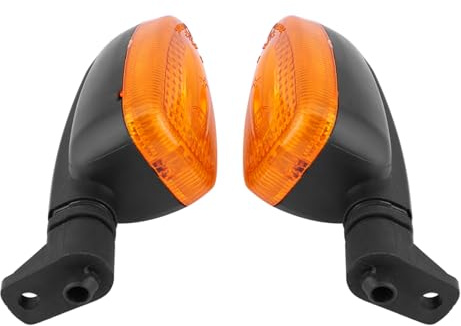 Luces de Señalización de de la Motocicleta Indicadores de Dirección Bulbos LED Fichas de Luz Brillante Al Calor Fácil de Instalar para F650GS F800GS F800R R1200GS K1300R (YELLOW)