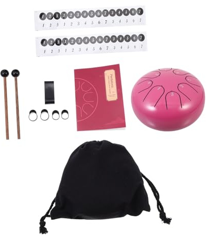 Milisten de Lengüeta de Acero de Estilo Instrumento Creativo para Amantes Música Cuerpo Grueso y Pulido para Sonido Estable Regalo Práctico para Principiantes y Adultos
