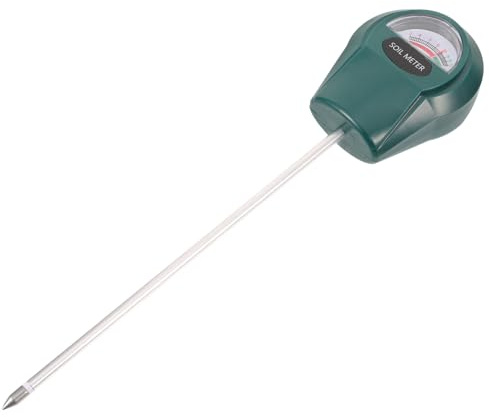 TOBBOMEY Misuratore Ph Terreno Digitale con Display Chiaro Tester Terreno con Sonde Multiple per Giardinaggio e Cura Piante Indicatore Ph Preciso per Controllo Umidità e Crescita Ottimale