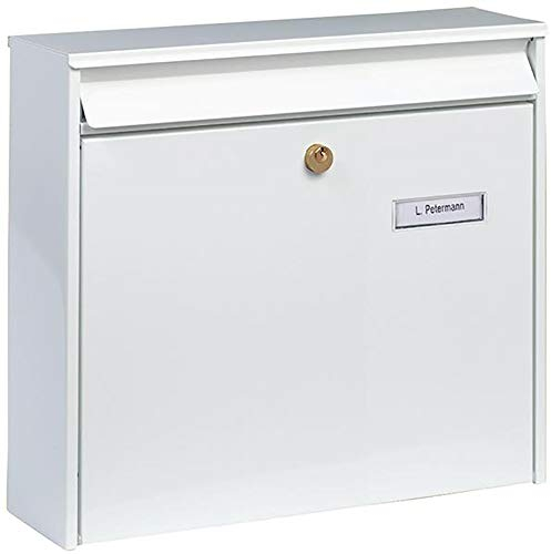 Burg Wächter POTSDAM 877 W Briefkasten Stahlblech Weiß