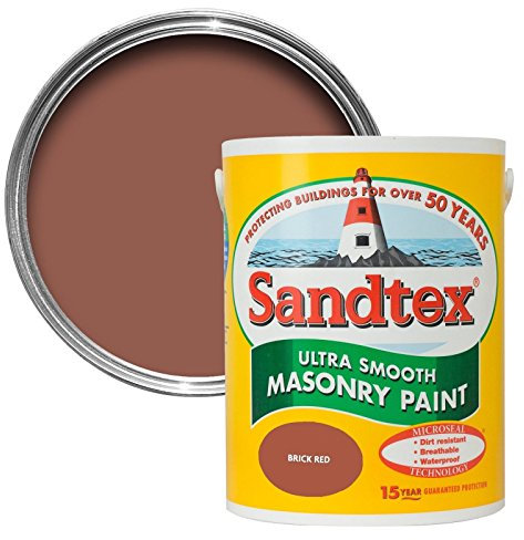 Sandtex Retail Ultra Smooth Masonry Brick Red 1 L