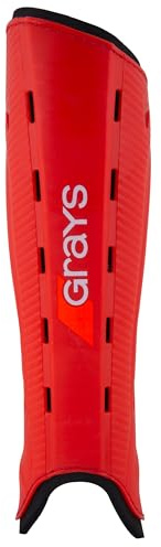 G600 Hockey Shin Guard - Rot