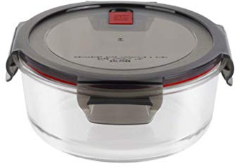 Zwilling Set 4 Stück Gusto Glasdose Vorratsdose Auflaufform Backform Rund 1300 ml