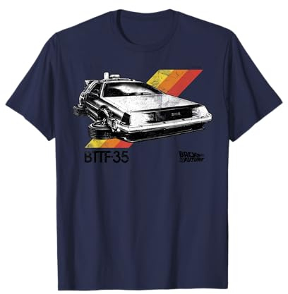 Zurück in die Zukunft, 35. Retro-Stripe, Delorean T-Shirt