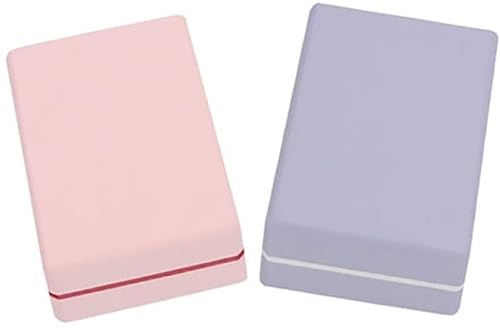 DUXEDO Yoga-Blöcke, Schaumstoff-Stützklötze, 2er-Set, Pilates-Yoga-Klötze, Eva, Kinder-Tanzklötze, Schaumstoff-Klötze, Übung, Fitness, Dehnungshilfe, Fitnessstudio (Color : C)