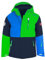Trollkids Hallingdal Skijacke, Hellgrün/Blau, Größe 140