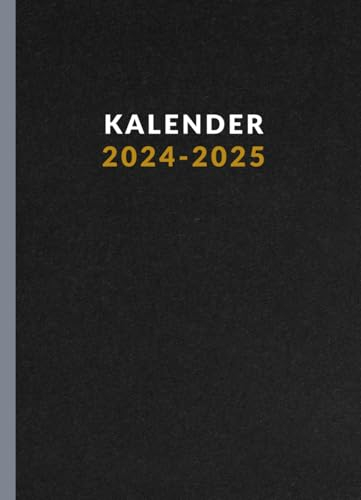 kalender 2024 - 2025: Mini Wochenplaner A6 1 Woche auf 2 Seiten von April bis März - Taschenkalender klein