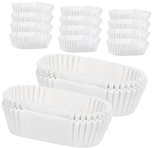 Alipis 2000 Stücke Papier Cupcake Förmchen Einweg Backförmchen Kuchenförmchen Papier Kastenpapierförmchen Backen