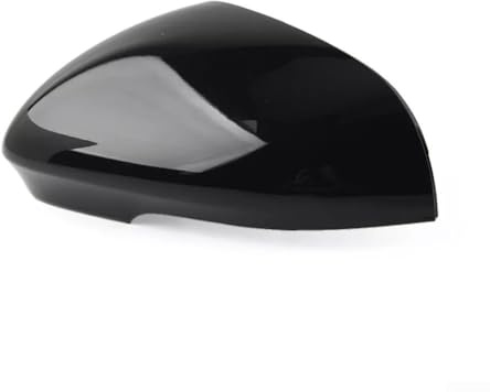 GLOBALHUT Rear Wing Mirror Housing Cover, For Jaguar XJ XJR XF XK XKR XKR-S I-Pace XE Left & Right Side Glossy Black ABS Replacement Part(Left)