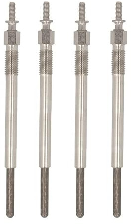(Lot de 4) Bougie de préchauffage compatible Berlingo C2 Xsara Picasso C4 C3 C5 Fiesta Focus C-Max Fusion C30 S40 V50 Partner 206 307 407 1,6 1,4 HDi 1,4 1,4l 1,6 1,6l Hdi Tdci 1,6d MZ-CD