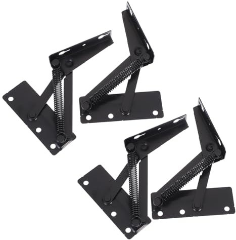 Gadpiparty 2paare Gefederte Scharniere Für Klappbetten Schranktüren Verstecktes Federdesign Hohe Härte Robust Und Zuverlässig Einfach Zu Bedienen Und Lange Haltbar