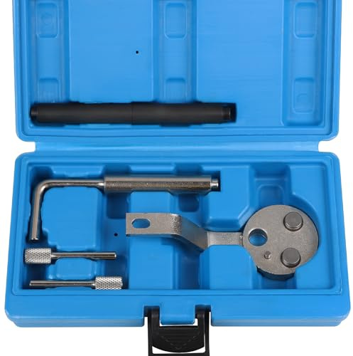 lalago 5 Pezzi Strumento di Regolazione del Motore, Utensili per Cinghie Dentate, Catena di Distribuzione Compatibile con Ford Transit 2.2 TDCi per Jaguar X-Type (05-10) per VW per OTCA (11-16)