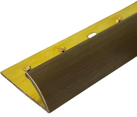 FloorPro Carpet to Vinyl Flooring Doorbar - 0.9m - Single Edge - Aluminum Threshold Transition Door Trim Strip - Antique Brass