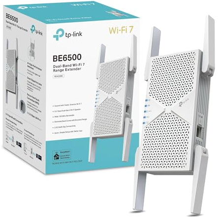 TP-Link RE405BE BE6500 WiFi 7 WiFi Extender Booster WiFi Booster