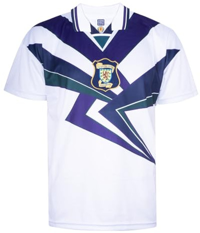 Score Draw Scotland 1996 Away Retro Football Shirt