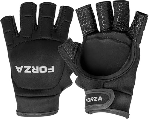 FORZA PU Hockey Gloves | Left Handed Field Hockey Gloves | Half & Full Finger Options