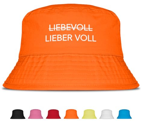 Prozente Momente Lieber Voll Fischerhut | Anglerhut | Sonnenhut | Sommer | Party | Lustige Sprüche | OneSize