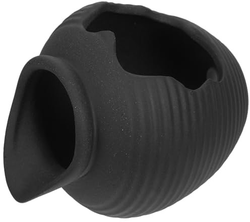 Cabilock Outdoor Garden Fountain Spitter Ceramic Jug Pond Fountain Spitter Fish Tank Waterfall Dispenser Planter Water Feature Flowing Water Fountain Decor