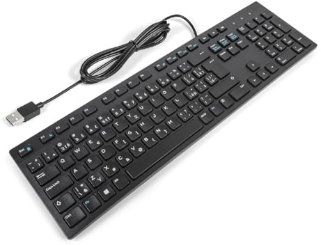 Dell KB216 Clavier multimédia de Bureau Mince Tchèque/Slovak