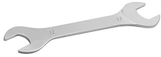 Globellapro 12 * 13mm Open End Spanner,Double Open Ended Wrench,Open Ended Wrench Flat Spanner,Chrome Vanadium Steel Wrench,Metric Spanner for Mechanic,Bicycle Repair