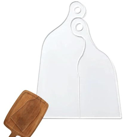 Manuel de bricolage pour fraisage acrylique, modèle de planche à découper, modèle de travail du bois personnalisable, outil de gabarit de planche à découper réutilisable, modèle de fraisage précis