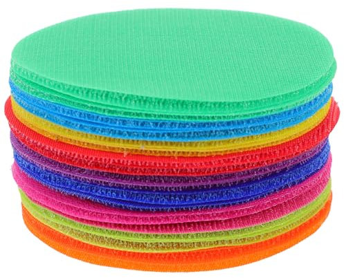 OHPHCALL 36stücke Teppichmarker Runde Bodenpunkte Für Kindergarten Und Klassenzimmer Bunte Leicht Anbringbare Markierungen Für Spiel Unterricht Und Aktivitäten