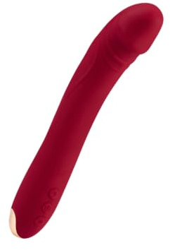 EIS Silikon-G-Punk-Vibrator mit Boost-Funktion | wasserdicht (IPX6) | 22 cm | wiederaufladbar | 7 Vibrationsprogramme | hautfreundliches Material | Sex Spielzeug für Frauen | Erotik | Sex Toys