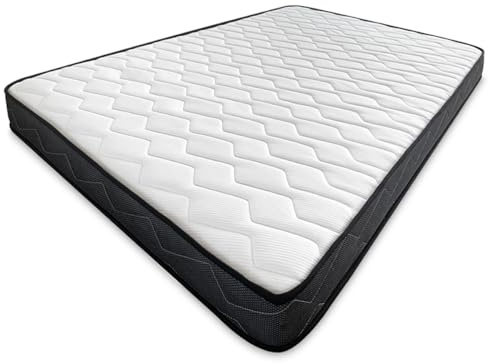 amuéblate Online - Colchón Fit Reversible 105 x 180 cm, Ideal para Camas Nido o Literas, Antiácaros, Antibacterias e Hipoalergénico