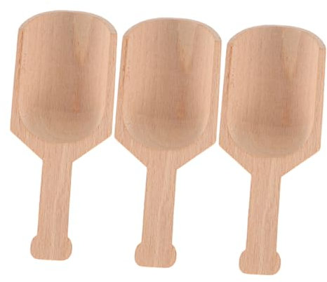 ELAYARD 3pièces Cuillères Ergonomiques Pour Sel De Bain De Ustensiles Pratiques Et Élégants Pour Cuisine Et Détente Dimensions Matériau Sain Et