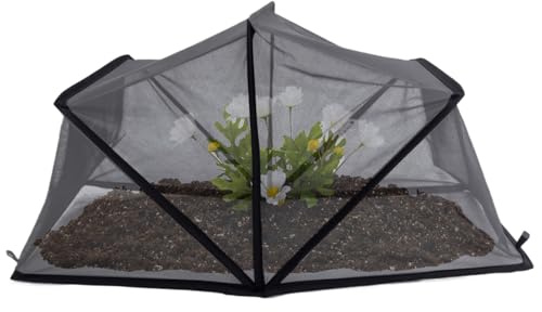Couvertures pour parterres de Fleurs surélevées - Protection pour Jardin surélevé | Dômes de Protection Pliables et Portables pour la Culture de légumes et de d'extérieur