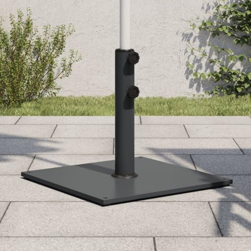Générique Base de Parasol pour mâts Ø32/38/48 mm 17 kg carré,Pelouses & Jardins,Vie en extérieur,Accessoires pour parasols & voiles d'ombrage,Supports pour parasols,Gris,18.93 KG,368680