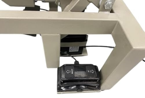 Topmast Tavolo da toelettatura Elettrico - Oxford - 110 x 60 cm - > 100 kg - Piano del Tavolo Nero - Stabilità Ottimale con Trimarm