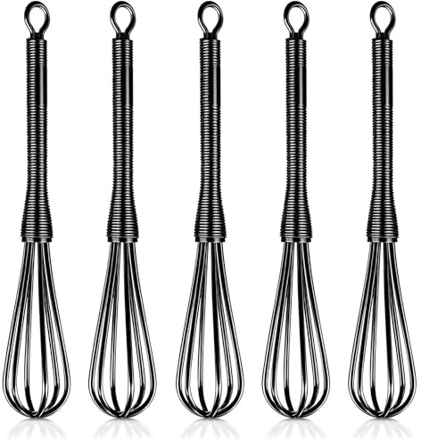 SHINEOFI 5 Stück Kunststoff Rührstäbchen für Haarfärbemittel mit Praktischem Design Wiederverwendbar für Friseursalon und Zuhause Schwarzer Haarfarben Mischer