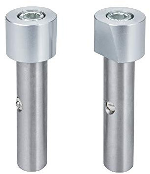 Hattori Aluminium-Bankhaken, 1 Paar, 105 mm, Ø 19 mm