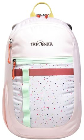 Tatonka Kinderrucksack City Pack JR 12 - Rucksack für Mädchen ab 6 Jahren - Mit Reflexstreifen und inkl. Sitzkissen - 12 Liter - pink