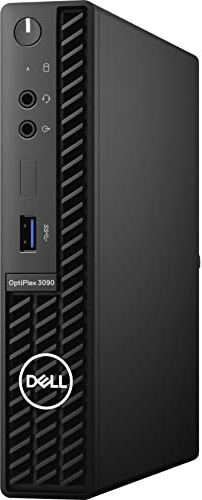 Dell OptiPlex 3000 3090 Ordinateur de bureau - Intel Core i5 10e génération i5-10500T Hexa-Core (6 cœurs) 2,30 GHz - 8 Go RAM DDR4 SDRAM - 256 Go M.2 PCI Express NVMe SSD - Micro PC - Noir