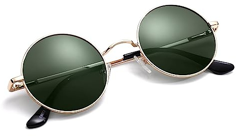 Pro Acme Retro Kleine Runde Polarisierte Sonnenbrille für Männer Frauen