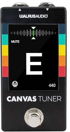 Walrus Audio Guitar and Bass Strobe Tuner Guitar Pedal with Backlight LCD (900-1083)