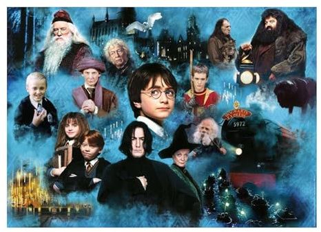 Ravensburger Puzzle 12000589 - Harry Potters magische Welt - 1000 Teile Puzzle für Erwachsene und Kinder ab 14 Jahren, Harry Potter Puzzle, Harry Potter Geschenke