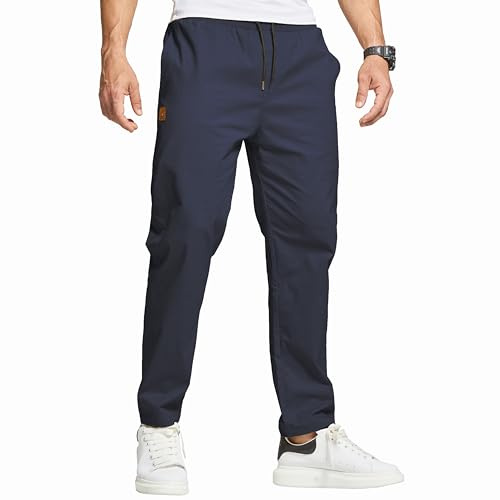 ZOXOZ Herren Cargo Chino Hose Freizeithose Herren Jogginghose Herren Baumwolle Elastische Taille mit Taschen