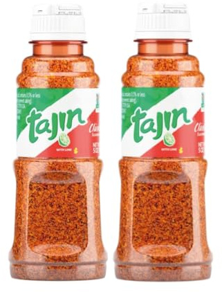 Tajiin Chilli And Lime Seasoning (Classico) - 142g (Pack of 2) | Authentic Mexican Flavor Enhancer | Chilli lime spice | Tangy chilli seasoning | Versatile Seasoning
