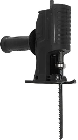 Electric Drill Reciprocating Saw Adapter Electric Drill to Reciprocating Saw Adapter Chainsaw Conversion Head Saw Saw Drill Attachment Reciprocating Saw Attachment for Wood Metal