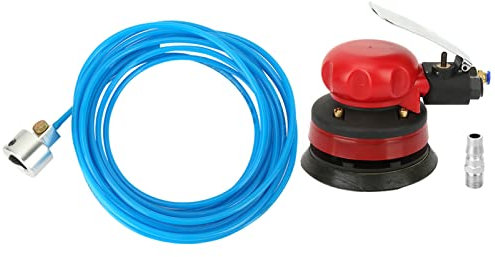 Kit Pulidora Neumática Air Wet Sander 5 para Esmerilar y Pulir con Aire Comprimido para Artículos Frágiles